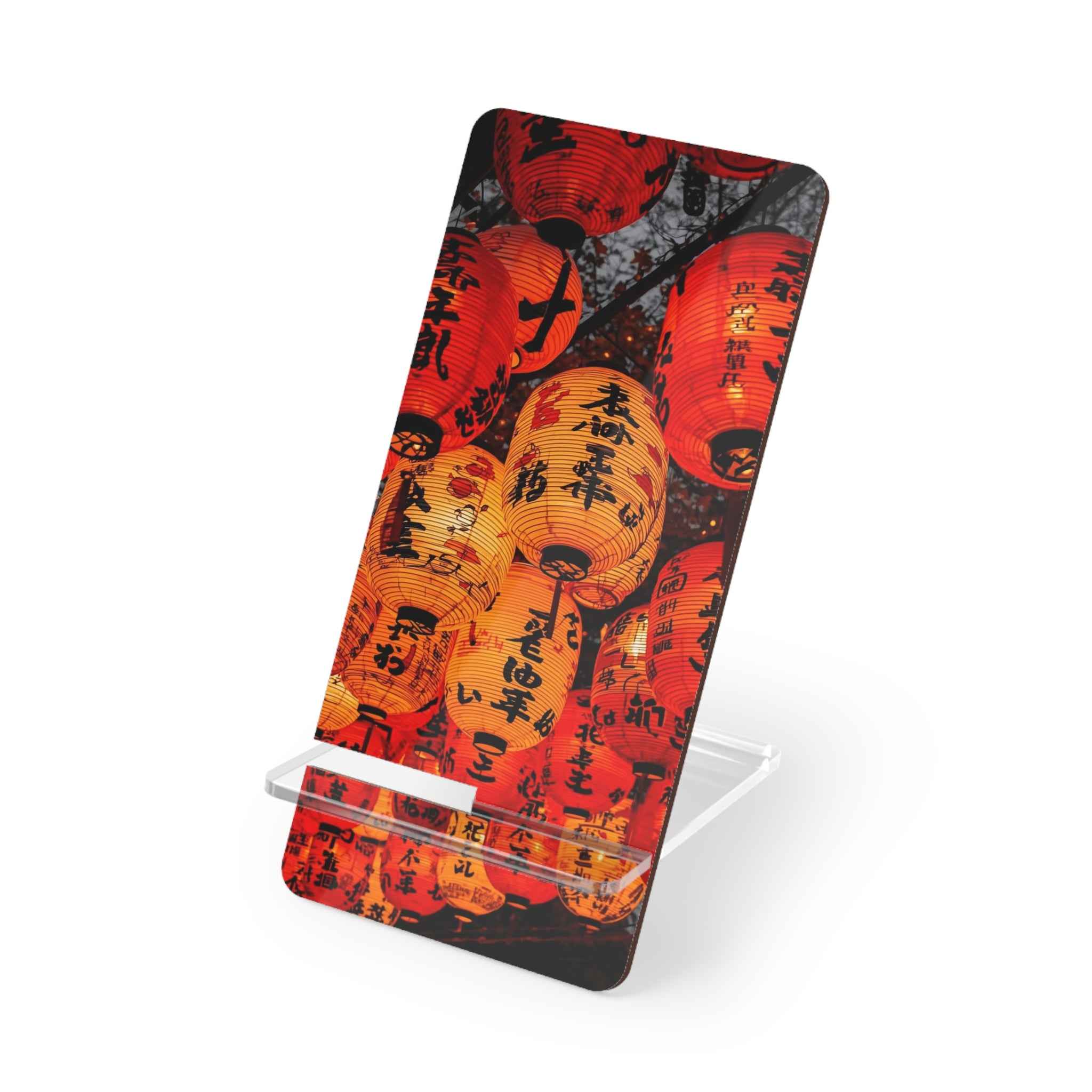 Lantern Festival Smartphone Stand — Asian Lanterns Mobile Display Holder